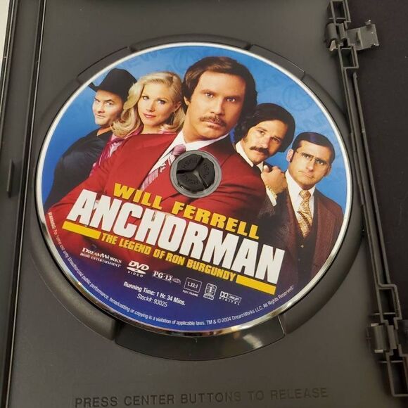 Anchorman 2004 Film, DVD Movie - Picture 3 of 4